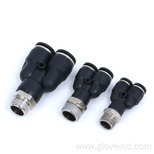 PX pneumatic connector Branch Y type Fittings